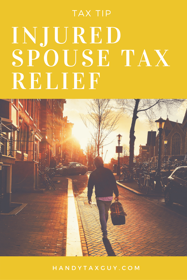 Injured Spouse Relief and Innocent Spouse Relief. tax tip for married people. #taxtips