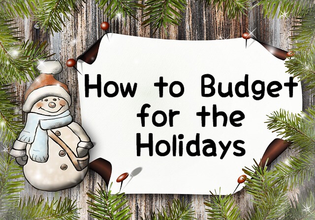 How to budget for christmas with snowman
