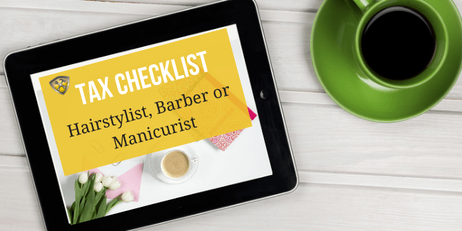 Tax Deduction for Barbers and Checklist Stylist