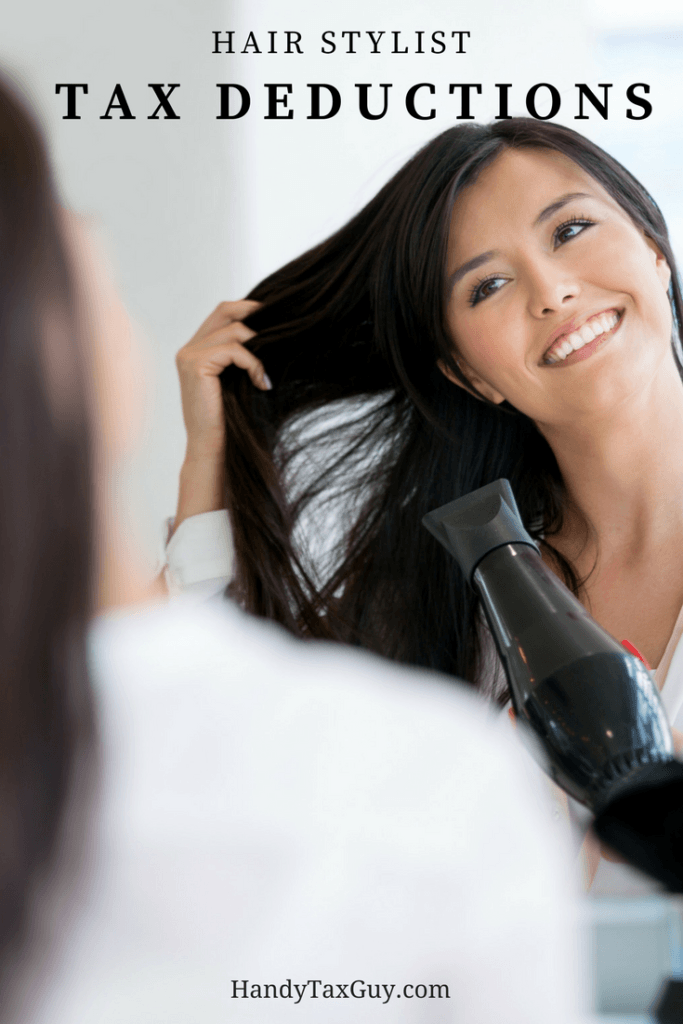 Tax tips and deductions for hair stylists and barbers. #taxtips #taxdeductions