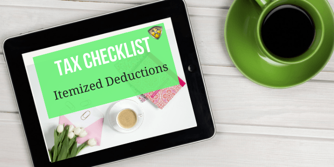 Free Tax Preparation Checklist Deductions Sheet to Download