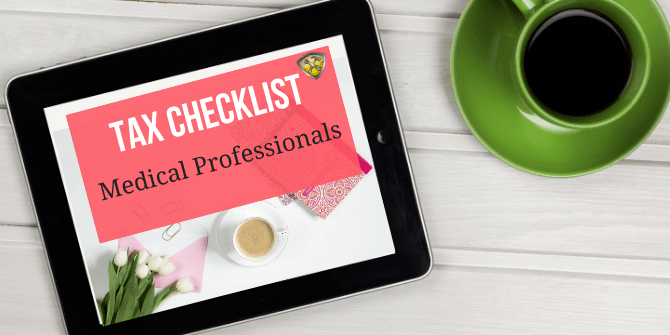 Tax Checklist Medical Professionals