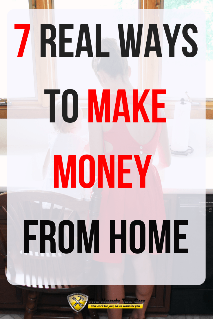 Make money from home. Money tips for moms.