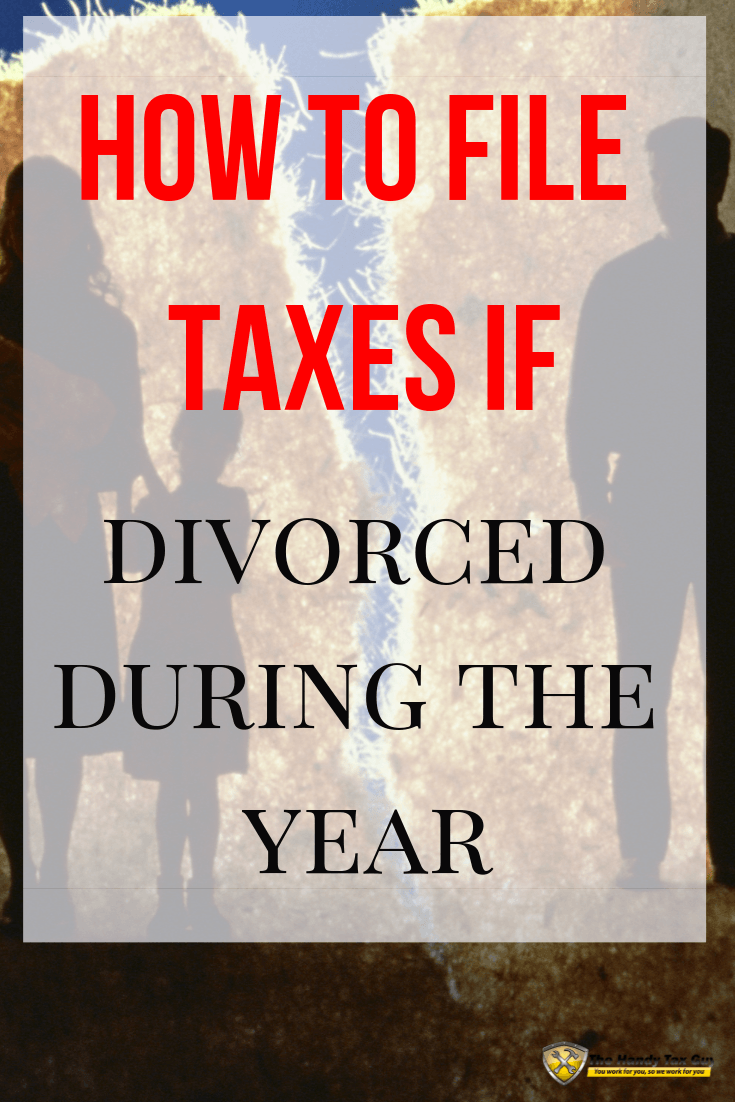 How to file taxes if divorced during the year. Heartbreak and family split. #taxtips #divorce