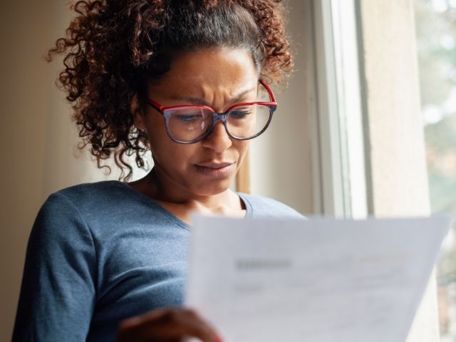 Woman worried where her amended tax return is.