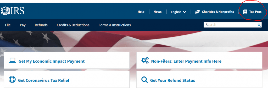 IRS website
