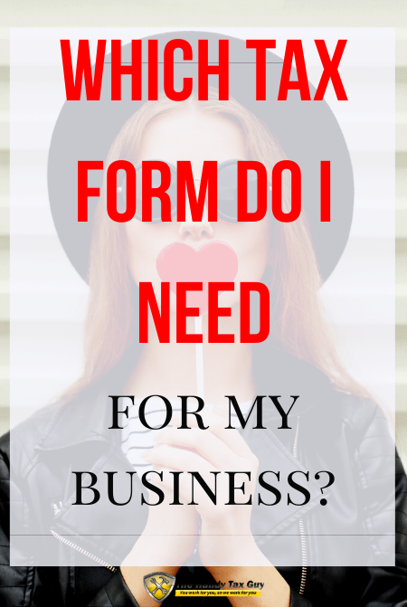 Which tax form do I need for my LLC business for IRS form 8832 with hipster lady in black hat.