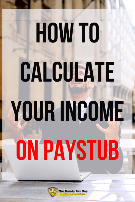 How to calculated Adjusted Gross Income on W2 Paystub