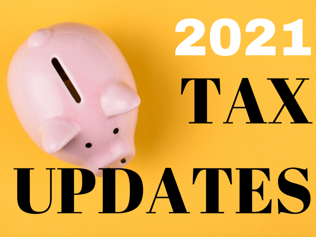 Tax Updates 2020 2021