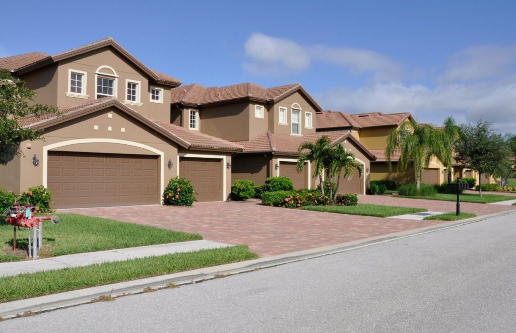 Florida modern townhome in Naples Florida