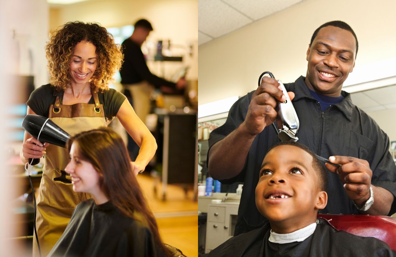 Tax Deductions for stylists, barbers and beauty professional working in their salon and shop.