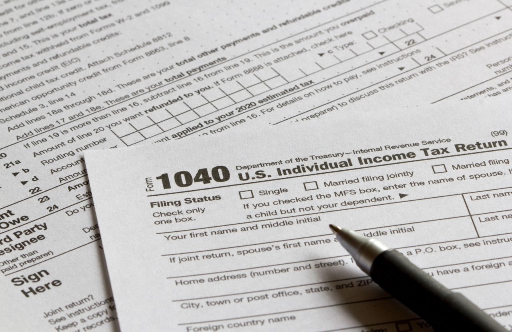 IRS 1040 Form